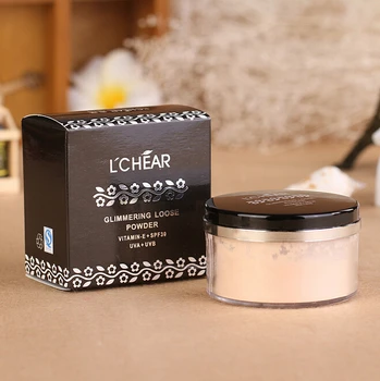 

Matt Loose Powder Concealer Natural Color With Puff Brighten Make Up Tool 40g Free Shipping