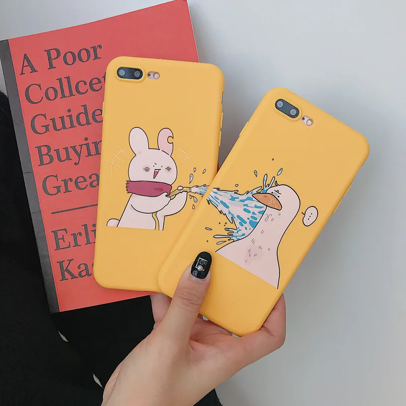 JAMULAR Funny Duck Patterned Phone Case for iPhone 6S Plus 7 8 Plus Cute Cartoon cover for iPhone XS MAX XR Soft Silicone Coque
JAMULAR Funny Duck Patterned Phone Case for iPhone 6S Plus 7 8 Plus Cute Cartoon cover for iPhone XS MAX XR Soft Silicone Coque