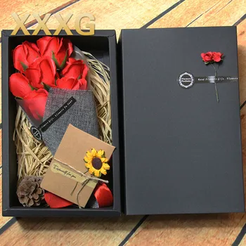 XXXG//The 7 flower box flower flower soap Korean small Christmas gift packaging Zhahua Valentine's day to send his girlfriend
XXXG//The 7 flower box flower flower soap Korean small Christmas gift packaging Zhahua Valentine's day to send his girlfriend
