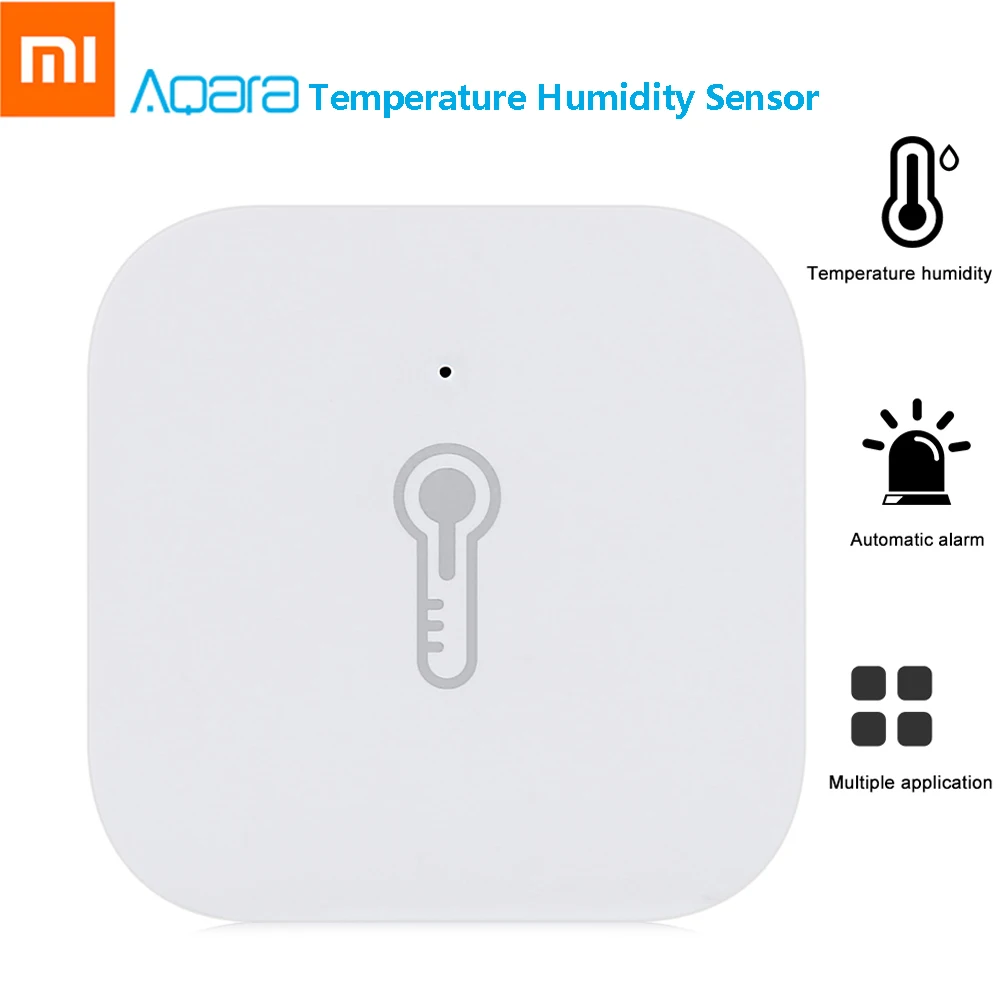 Original Xiaomi Aqara Smart Temperature Humidity Sensor Air Pressure Wireless Remote Control ZigBee Wifi Connection Home Device
Original Xiaomi Aqara Smart Temperature Humidity Sensor Air Pressure Wireless Remote Control ZigBee Wifi Connection Home Device