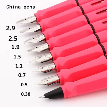 New Listing Pink 0.38/ 0.5/0.7/1.1/1.5/1.9/2.5/2.9mm Nib ink pens for writing school Student office stationery Fountain Pen
New Listing Pink 0.38/ 0.5/0.7/1.1/1.5/1.9/2.5/2.9mm Nib ink pens for writing school Student office stationery Fountain Pen