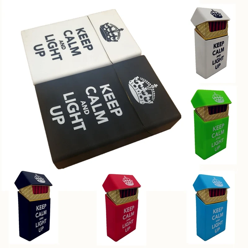 Men/Women Silicone Soft Cigarette Case Cover Lady Smoking Pocket Cigarette Box Sleeve,Holds 20 Pcs Cigarettes Package Keep Calm
Men/Women Silicone Soft Cigarette Case Cover Lady Smoking Pocket Cigarette Box Sleeve,Holds 20 Pcs Cigarettes Package Keep Calm