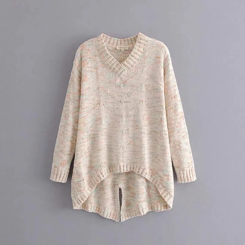 2019 New Arrival Europe & The United States Style Back Slit Sweater Slim V Neck Irregular Knitted Pullover Free Shipping
2019 New Arrival Europe & The United States Style Back Slit Sweater Slim V Neck Irregular Knitted Pullover Free Shipping