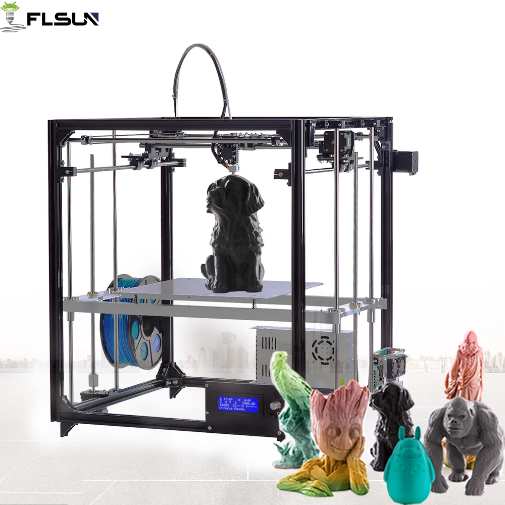 2017 Newest Large Printing Area 260*260*350mm Auto leveling Aluminium Frame 3D Printer kit Cube printer 3d with Heated Bed
2017 Newest Large Printing Area 260*260*350mm Auto leveling Aluminium Frame 3D Printer kit Cube printer 3d with Heated Bed