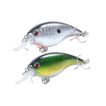 1pcs 7.5cm 10.2g Hard Crank Crankbaits Slow Floating Plastic Bait 3D Eyes Treble Hooks Fishing Lure Bass Fishing
1pcs 7.5cm 10.2g Hard Crank Crankbaits Slow Floating Plastic Bait 3D Eyes Treble Hooks Fishing Lure Bass Fishing