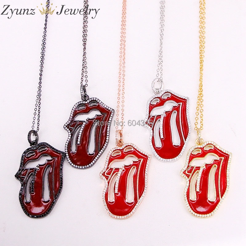 5 Strands ZYZ314-3973 Red Oil Charm Micro Pave CZ Enamel Funny Face Pendant Women Necklace Copper Chain Necklace Choker
5 Strands ZYZ314-3973 Red Oil Charm Micro Pave CZ Enamel Funny Face Pendant Women Necklace Copper Chain Necklace Choker