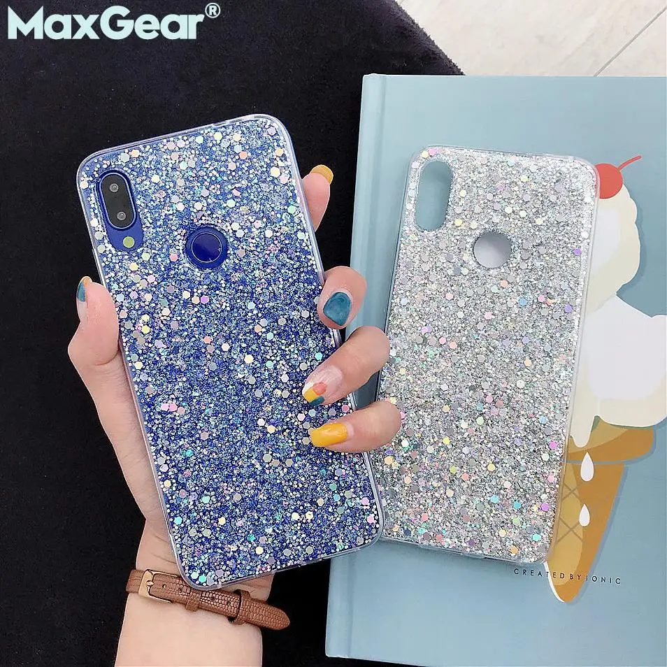 

Bling Glitter Case For Xiaomi Mi 9 8 Mi8 Mi9 SE A2 Lite 8SE Crystal Sequins Silicone Cover Redmi 5 Plus Note 7 6 Pro Note7 Funda