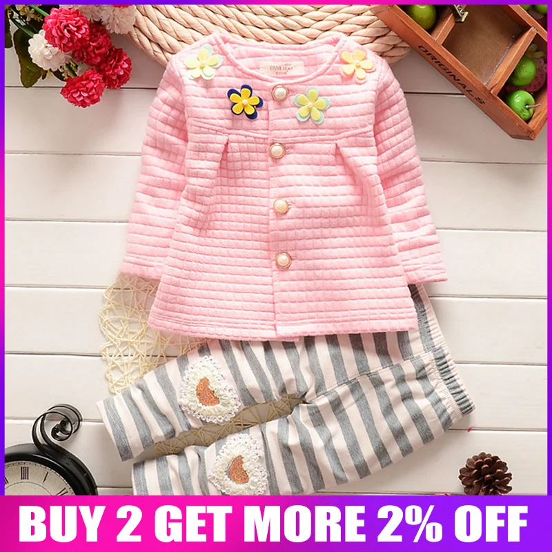 BibiCola Baby girls spring autumn christmas outfits clothing sets children tracksuit set flower cardigan suit kids girls set
BibiCola Baby girls spring autumn christmas outfits clothing sets children tracksuit set flower cardigan suit kids girls set