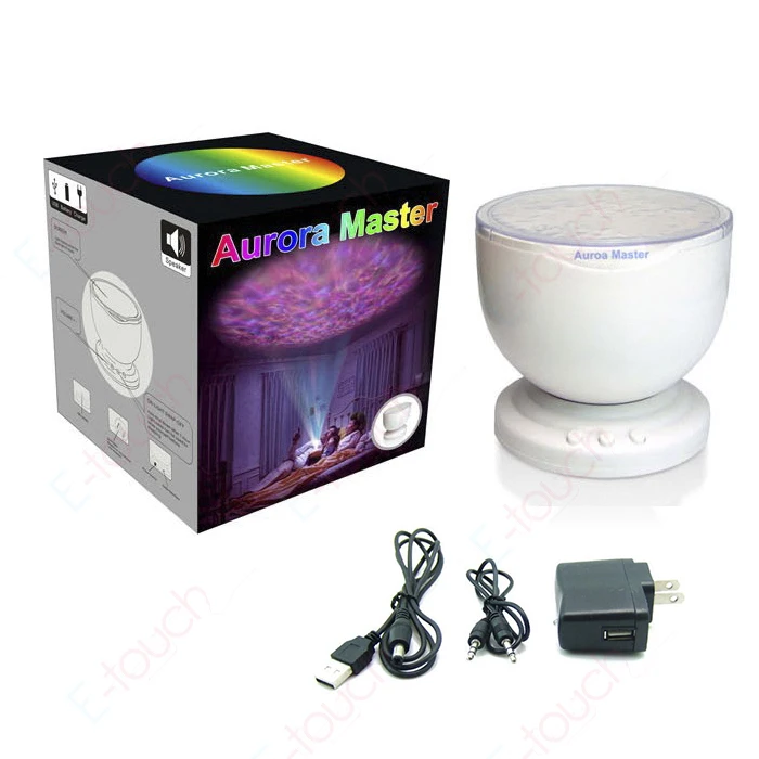 Free Shipping Aurora Master 7 Colorful LED Light Lamp Ocean Wave Night Projector with Speaker for Kids(1pc ET188) Free Shipping Aurora Master 7 Colorful LED Light Lamp Ocean Wave Night Projector with Speaker for Kids(1pc ET188)<br><br>Aliexpress