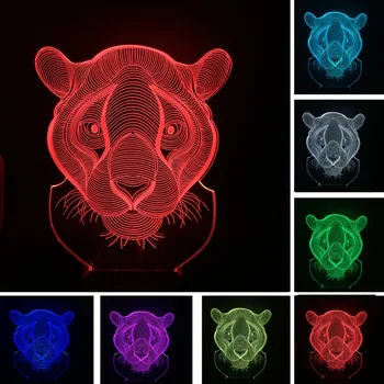 Luminarias 3D Wild Beast Male Lion 7 Colors Changeing USB Touch Flash Party LED Illusion Night Light Man Boys Birthday Toy Gifts
Luminarias 3D Wild Beast Male Lion 7 Colors Changeing USB Touch Flash Party LED Illusion Night Light Man Boys Birthday Toy Gifts