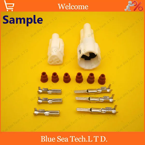 Sample,2 sets 3 Pin/way 2.0mm car connector,Auto plug,Car Waterproof electrical connector for car motorcycle ect.
Sample,2 sets 3 Pin/way 2.0mm car connector,Auto plug,Car Waterproof electrical connector for car motorcycle ect.