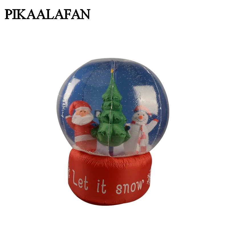 PIKAALAFAN Inflatable Toy 1.5-Meter Christmas Snowball Santa Claus Snowman Inflatable Air Model Activities Decorated Props
PIKAALAFAN Inflatable Toy 1.5-Meter Christmas Snowball Santa Claus Snowman Inflatable Air Model Activities Decorated Props
