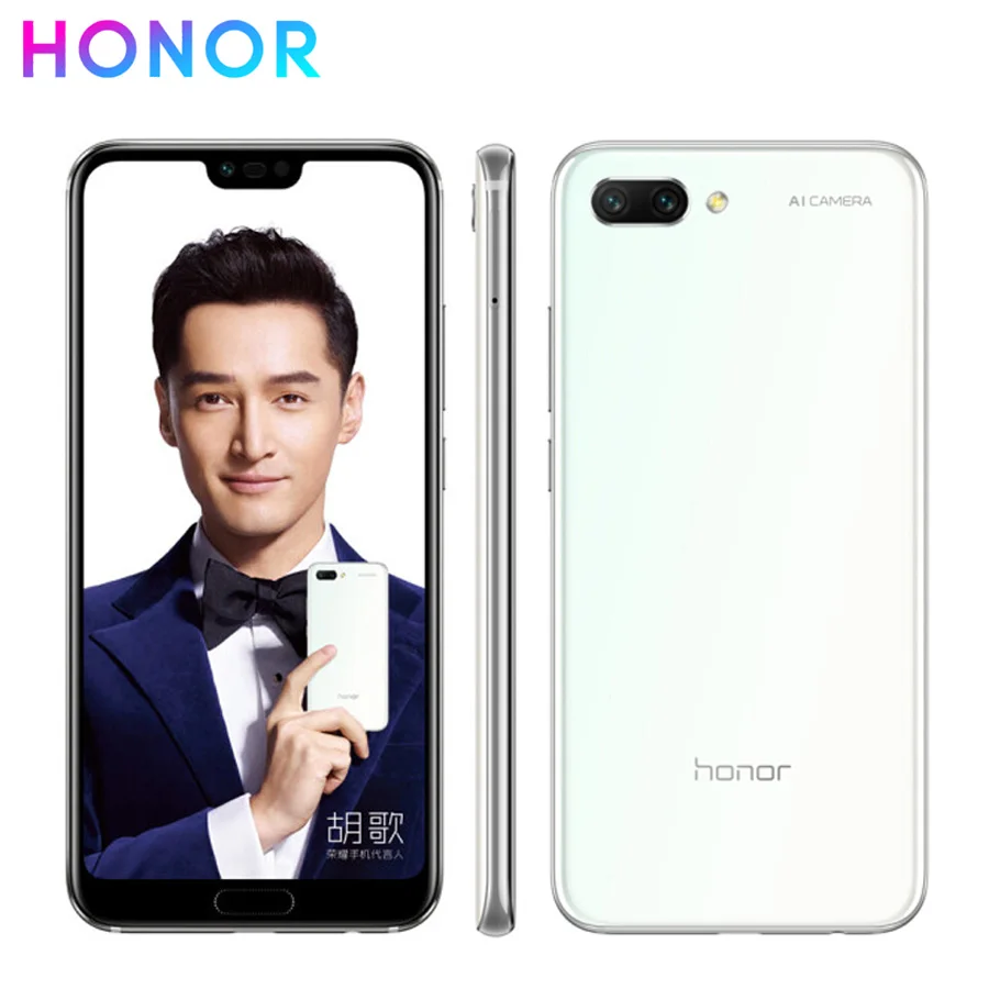 Новый honor 10 сеть 4G LTE мобильный телефон 5 84 "6 ГБ Оперативная память 64/128