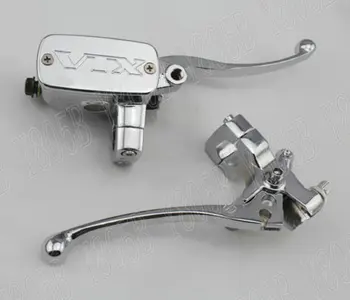 Chrome 1" Handlebar Control Reservoir Brake 14mm Shadow Clutch Lever For Honda Shadow VTX 1300 VTX 1800 VTX1300C Customr Chopper
Chrome 1" Handlebar Control Reservoir Brake 14mm Shadow Clutch Lever For Honda Shadow VTX 1300 VTX 1800 VTX1300C Customr Chopper