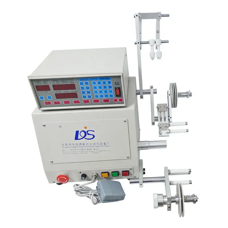 Brand New Computer CNC Automatic Coil Winder Winding Machine for 0.03-1.2mm wire
Brand New Computer CNC Automatic Coil Winder Winding Machine for 0.03-1.2mm wire
