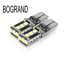 BOGRAND 2PCS Car-Styling Auto 12-24V 9SMD 3030 Bulb No Error Parking 194 W5W 168 Canbus T10 LED
BOGRAND 2PCS Car-Styling Auto 12-24V 9SMD 3030 Bulb No Error Parking 194 W5W 168 Canbus T10 LED