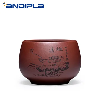 2PCS/Lot 100ml Yixing Purple Clay Zisha Teacups Engraving Natural Purple Mud Tea Cups Household Drinkware Small Sake Bowls Cup
2PCS/Lot 100ml Yixing Purple Clay Zisha Teacups Engraving Natural Purple Mud Tea Cups Household Drinkware Small Sake Bowls Cup