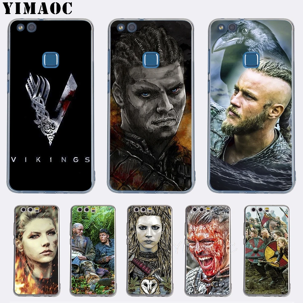 YIMAOC Vikings Travis Fimmel Soft TPU Cover for Huawei Honor 6A 7X 7A Pro 8C Mate 10 Note 9 Lite Y6 Y9 Y7 Prime 2018 Cases |