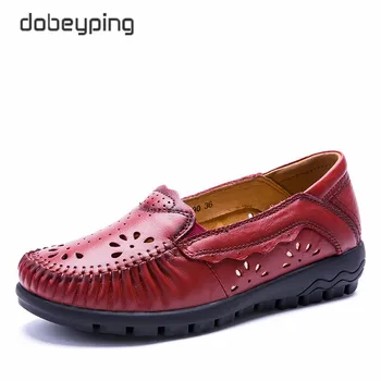 2017 New Summer Women's Casual Shoes Real Leather Woman Flats Handmade Female Loafers Mother Boat Shoe Breathable Single Shoes
2017 New Summer Women's Casual Shoes Real Leather Woman Flats Handmade Female Loafers Mother Boat Shoe Breathable Single Shoes