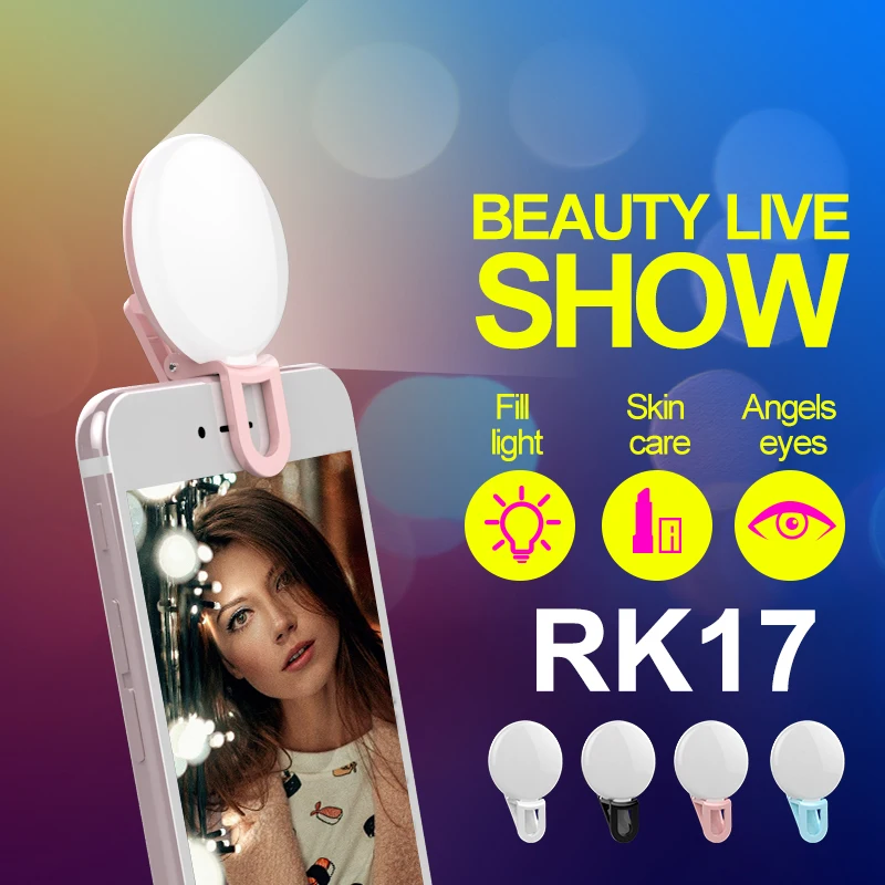 Universal Selfie LED Flash Light RK17 LED fill light 9 pcs Premium Bulbs For Phone For iPhone X/8/7 Samsung S9/S8/S7 For xiaomi
Universal Selfie LED Flash Light RK17 LED fill light 9 pcs Premium Bulbs For Phone For iPhone X/8/7 Samsung S9/S8/S7 For xiaomi