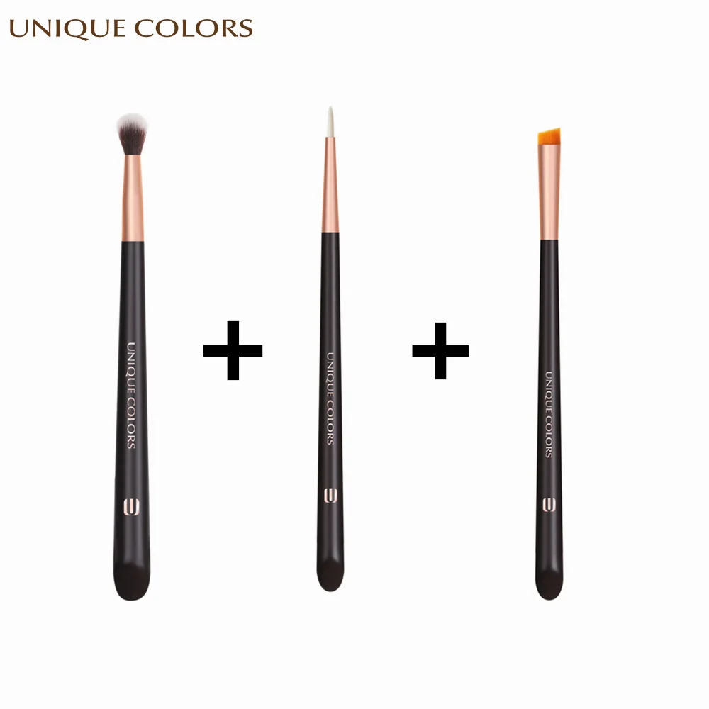 UNIQUE COLORS 3Pcs Makeup Brushes set Professional Eye Make up Brush For Eye shadow Eyeliner Eyebrows cosmetics Tools set
UNIQUE COLORS 3Pcs Makeup Brushes set Professional Eye Make up Brush For Eye shadow Eyeliner Eyebrows cosmetics Tools set
