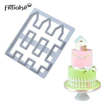 FILBAKE Creative Garden Fence Shaped DIY Fondant Cake Mould Chocolate For Cupcake Decoration Kitchen Baking Tools New Style 
FILBAKE Creative Garden Fence Shaped DIY Fondant Cake Mould Chocolate For Cupcake Decoration Kitchen Baking Tools New Style