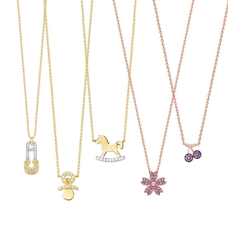 Childlike Innocence Cute Necklace Fashion Women Jewery Hobbyhorse Cherry&Sakura &Mini Pin &Pacifier Nipple Clavicle Necklace
Childlike Innocence Cute Necklace Fashion Women Jewery Hobbyhorse Cherry&Sakura &Mini Pin &Pacifier Nipple Clavicle Necklace