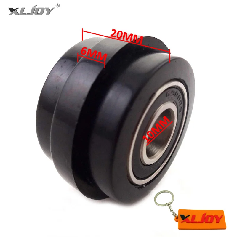 XLJOY Black 10mm ID Lip Chain Roller Tensioner Pulley Guide For Pit Trail Dirt Motor Bike Mini MX Motocross Motorcycle
XLJOY Black 10mm ID Lip Chain Roller Tensioner Pulley Guide For Pit Trail Dirt Motor Bike Mini MX Motocross Motorcycle