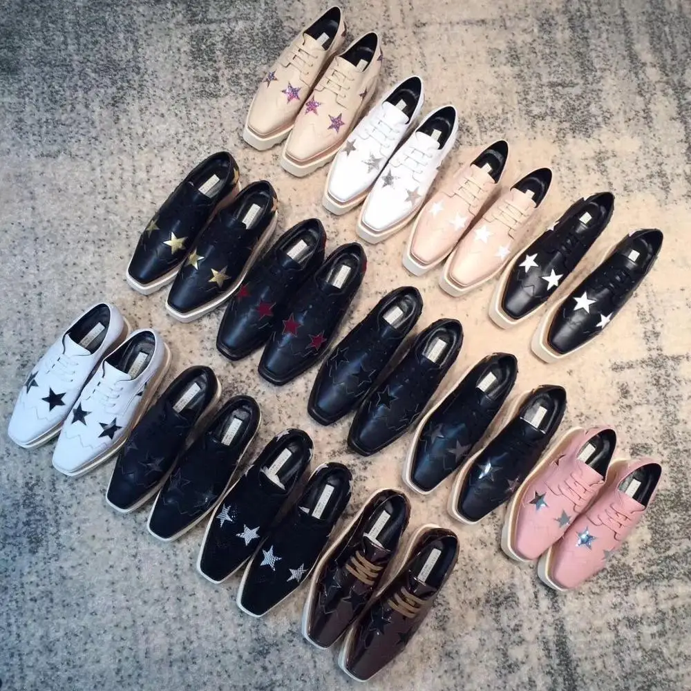 European station star solid wood thick pine cake shoe slope with women's shoes square head shoes
European station star solid wood thick pine cake shoe slope with women's shoes square head shoes