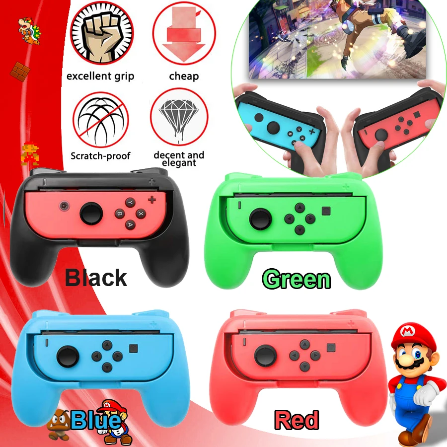 2pcs Nintend Switch Handle Grip Comfortable Nintendoswitch ABS Gamepad Holder Joypad Stand Nintendos Joycon Game Accessories
2pcs Nintend Switch Handle Grip Comfortable Nintendoswitch ABS Gamepad Holder Joypad Stand Nintendos Joycon Game Accessories