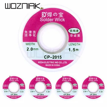 3pcs Width Solder Wick Remover Desoldering Braid Wire Braid Solder Remover Wick Wire for BGA stencil HOT
3pcs Width Solder Wick Remover Desoldering Braid Wire Braid Solder Remover Wick Wire for BGA stencil HOT
