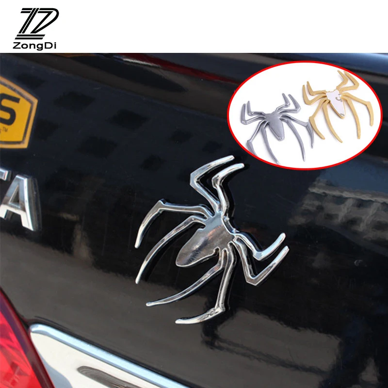 ZD 1Pc car stickers Metal spider for VW polo passat b6 b5 Mazda 3 6 cx-5 Renault duster megane 2 logan Audi a4 b6 a3 accessories
ZD 1Pc car stickers Metal spider for VW polo passat b6 b5 Mazda 3 6 cx-5 Renault duster megane 2 logan Audi a4 b6 a3 accessories
