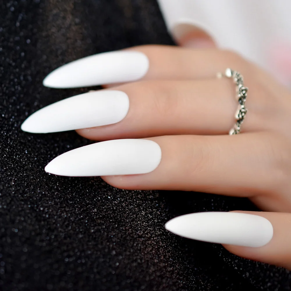 Extra long stiletto nails
