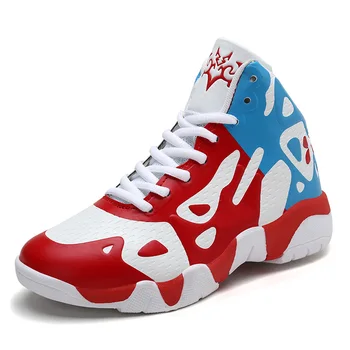 2018 New Style Contrast Color Design High Top Kids Basketball Shoes for Boys Girls Outdoor Sneakers Children's Sport Trainers
2018 New Style Contrast Color Design High Top Kids Basketball Shoes for Boys Girls Outdoor Sneakers Children's Sport Trainers