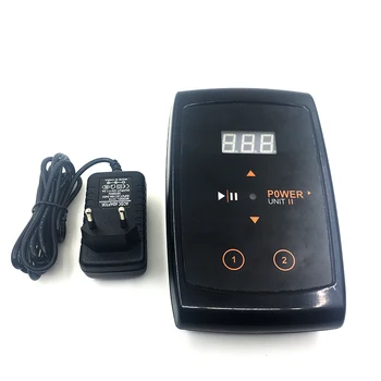 

LCD Digital Tattoo Power Supply Permanent Makeup Eyebrow Machine Kit Adjustable US Plug JM600D-B 1 Set