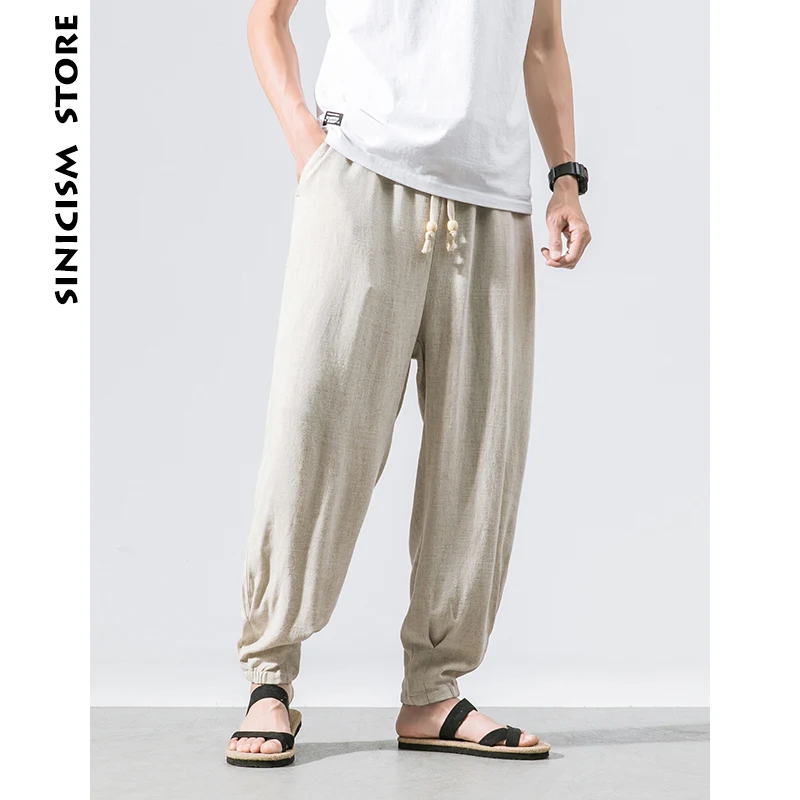 Sinicism Store Plus Size Cotton Linen Harem Pants Mens Jogger Pants 2019 Male Casual Summer Solid Pants Trousers
Sinicism Store Plus Size Cotton Linen Harem Pants Mens Jogger Pants 2019 Male Casual Summer Solid Pants Trousers