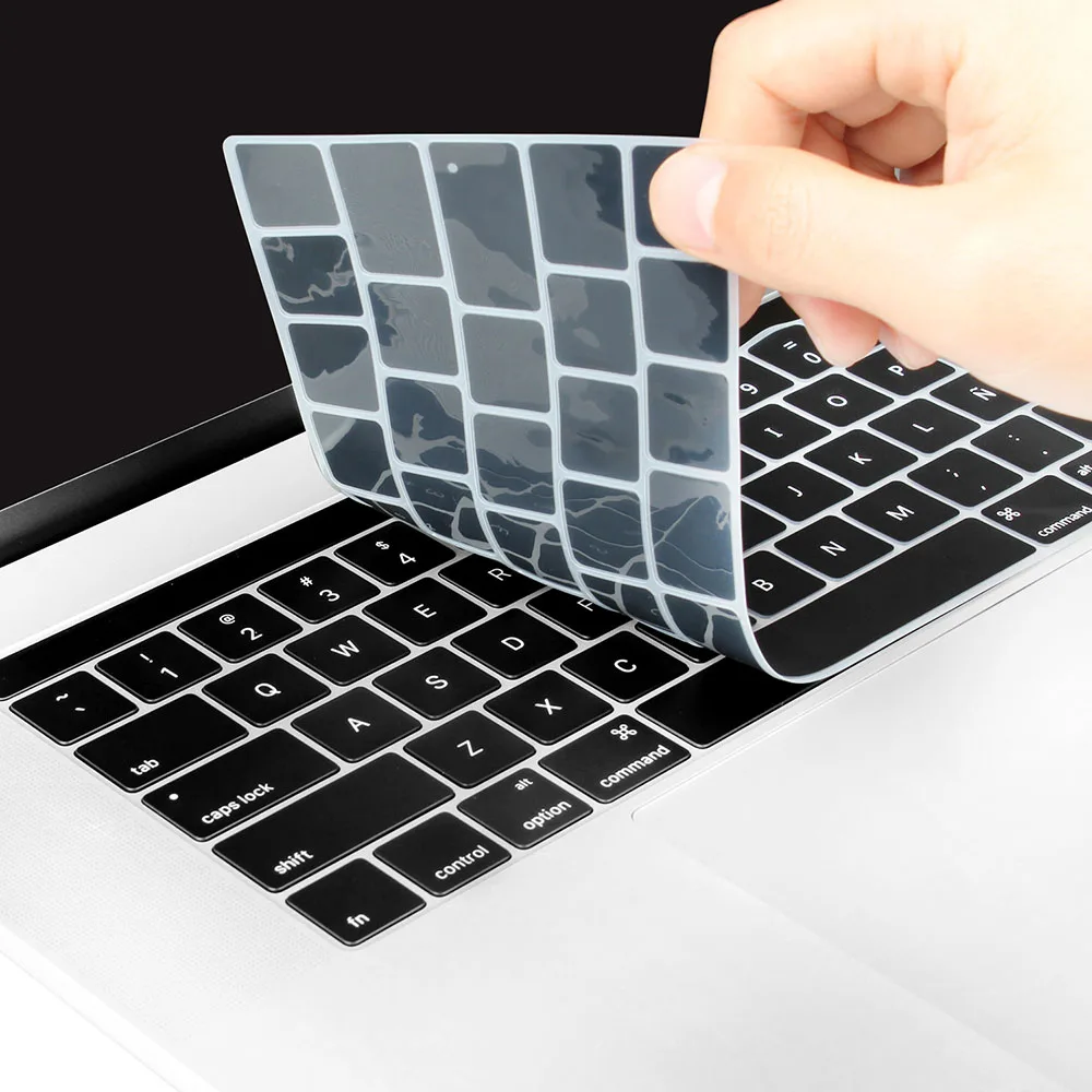 Чехол для клавиатуры из силикона MacBook Pro 13 15 2018/2019 A1706 A12159 A1989 A1989|russian keyboard cover|keyboard