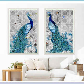 30*40 cm 5D Diamond Embroidery DIY Beautiful Blue Peacock Pictures Diamond Mosaic Needlework Cross Stitch Kits Home Decor Canvas
30*40 cm 5D Diamond Embroidery DIY Beautiful Blue Peacock Pictures Diamond Mosaic Needlework Cross Stitch Kits Home Decor Canvas