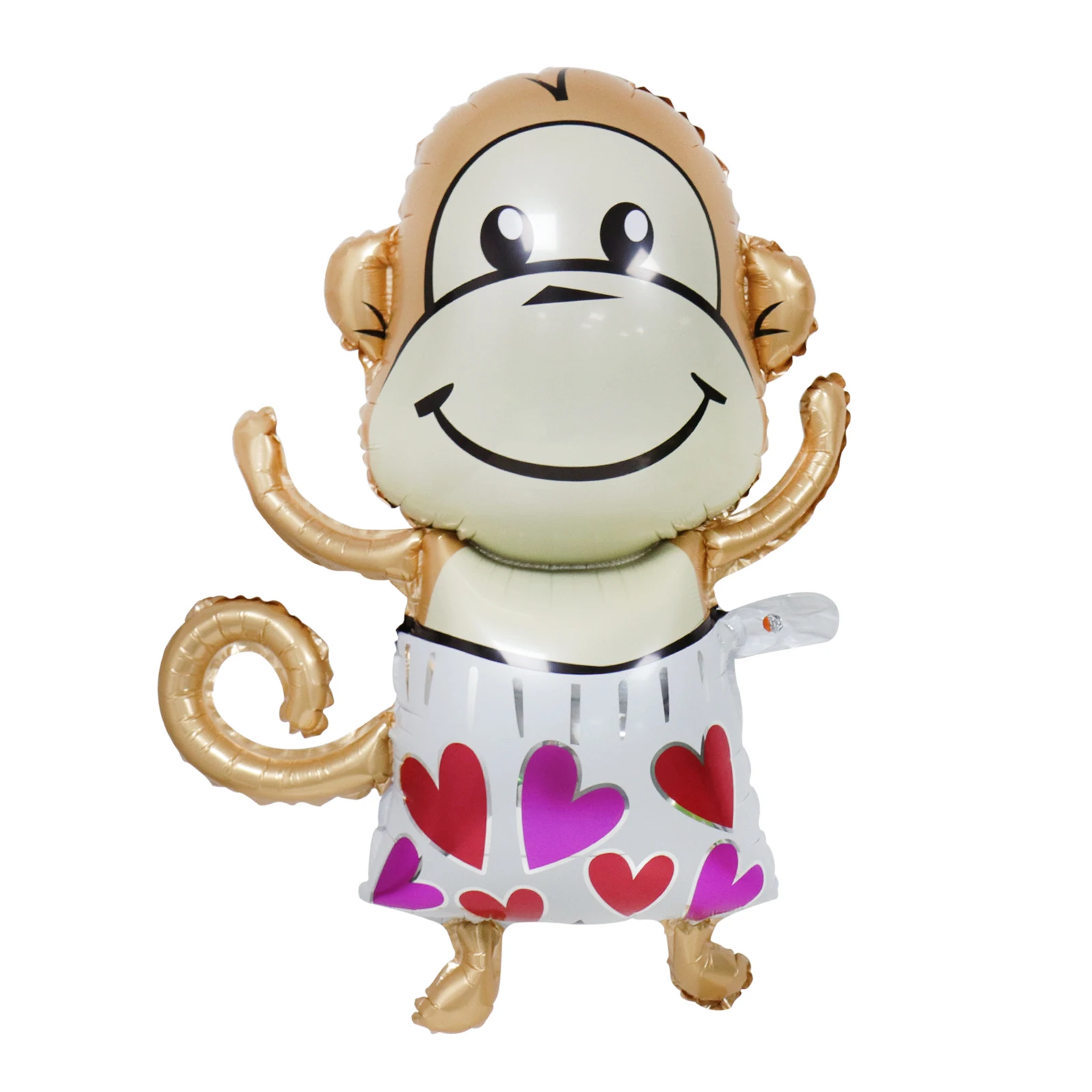 1pcs Children's Tail Monkey Inflatable Toy Cartoon Aluminum Balloons,Smiley Aluminum Balloon Birthday Party Decoration
1pcs Children's Tail Monkey Inflatable Toy Cartoon Aluminum Balloons,Smiley Aluminum Balloon Birthday Party Decoration