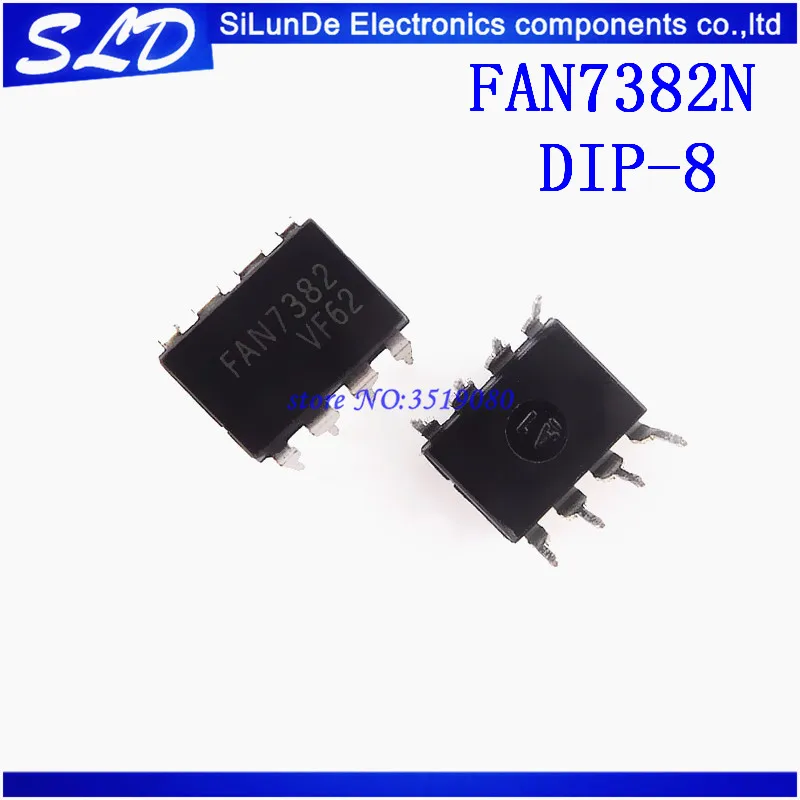 Бесплатная доставка 20 шт./лот FAN7382 FAN7382N DIP-8 новые и оригинальные в наличии |
