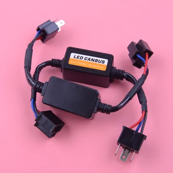 DWCX 2pcs H4 HB2/9003 Headlight LED Canbus Decoder DRL Anti-Flicker Load Resistor Error Warning Canceller
DWCX 2pcs H4 HB2/9003 Headlight LED Canbus Decoder DRL Anti-Flicker Load Resistor Error Warning Canceller