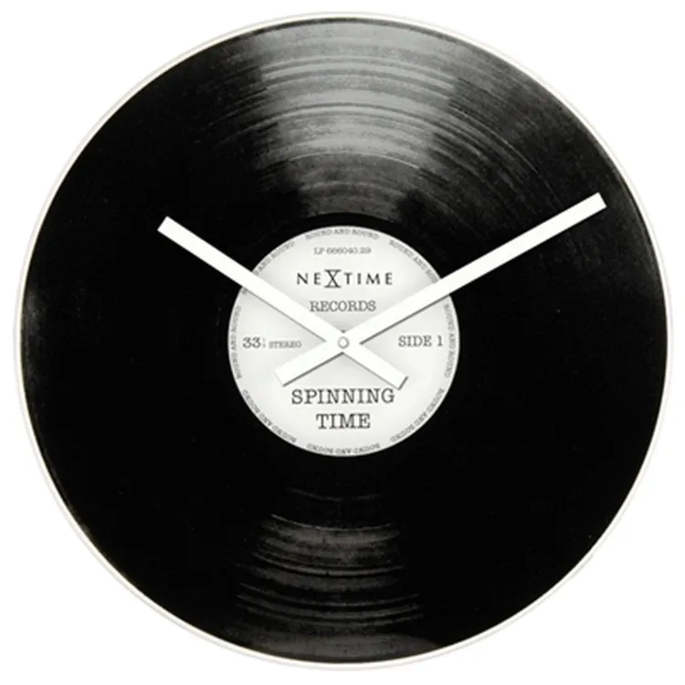 Free shipping decoration Round clock hotel furniture Black Video Record Retro Wall Clock Restaurant Bar Deco mute silent 
Free shipping decoration Round clock hotel furniture Black Video Record Retro Wall Clock Restaurant Bar Deco mute silent