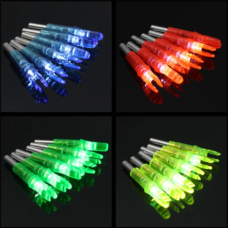 6pcs/lot Automatically ABS 44*6.2mm Led Lighted Arrow Nock Fits diameter Archery hunting Shooting arrow Accessories 4 color
6pcs/lot Automatically ABS 44*6.2mm Led Lighted Arrow Nock Fits diameter Archery hunting Shooting arrow Accessories 4 color