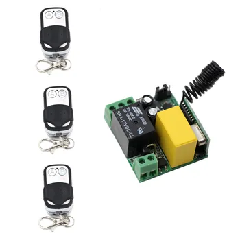 AC 220V 1CH Relay Wireless Remote Control Switch Remote Control ON OFF Teleswitch Radio Light Switch Mini Receiver Transmitter
AC 220V 1CH Relay Wireless Remote Control Switch Remote Control ON OFF Teleswitch Radio Light Switch Mini Receiver Transmitter