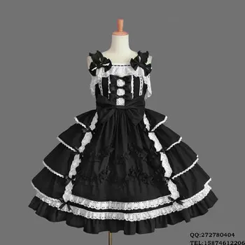 LL49 Long Sleeveless Sweet Lolita Short Dress Ball Gown Fancy Prom Dress Halloween Party Masquerade Costume
LL49 Long Sleeveless Sweet Lolita Short Dress Ball Gown Fancy Prom Dress Halloween Party Masquerade Costume