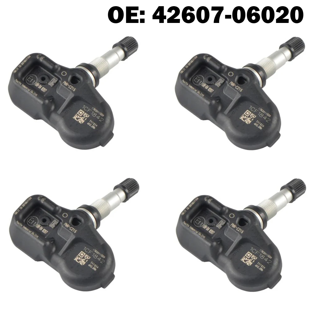 4 PCS Car Tire Pressure Monitor Sensor TPMS 42607-06020 42607-30060 for Toyota Corolla Camry 2012 2013 2014 2015 2016 Lexus
4 PCS Car Tire Pressure Monitor Sensor TPMS 42607-06020 42607-30060 for Toyota Corolla Camry 2012 2013 2014 2015 2016 Lexus