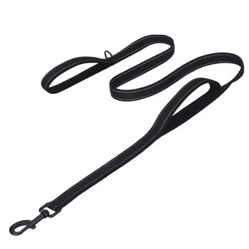 Double Handle Traffic Nylon Dog Leash Reflective 2 Handles for Extra Control 150cm Long with Reflective Stitch for Night Walking
Double Handle Traffic Nylon Dog Leash Reflective 2 Handles for Extra Control 150cm Long with Reflective Stitch for Night Walking