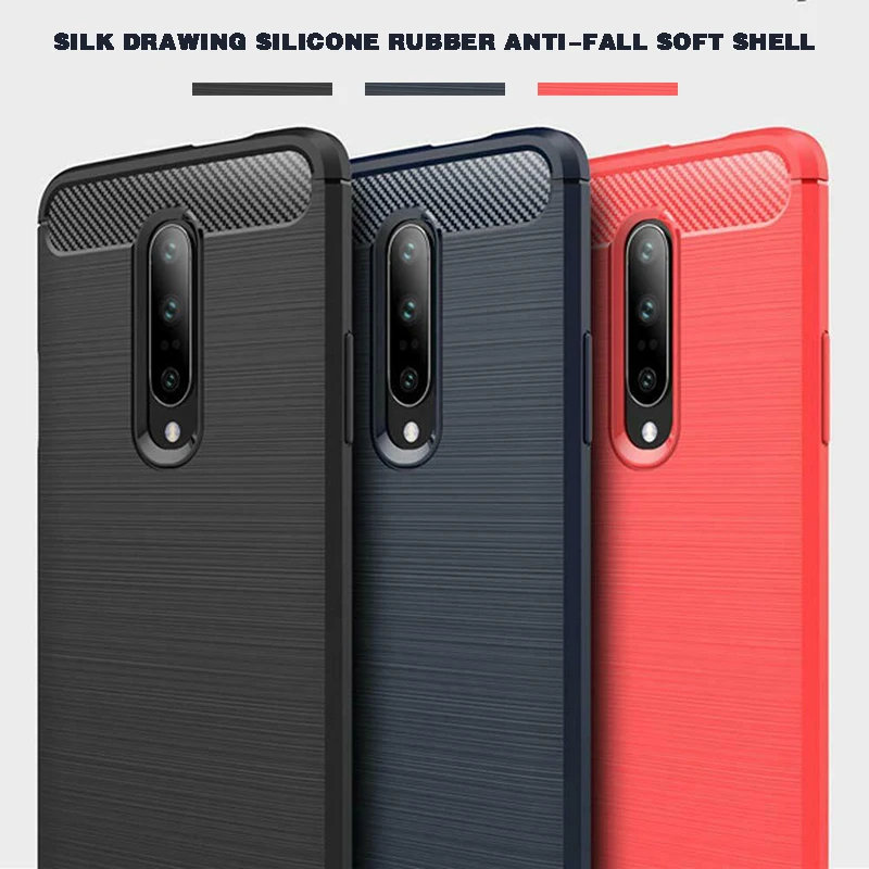 Pohiks Coque For Oneplus 7 Pro Shockproof Slim Carbon Fiber Brushed Soft TPU Phone Case Back Cover For Oneplus 7 7 pro Fundas
Pohiks Coque For Oneplus 7 Pro Shockproof Slim Carbon Fiber Brushed Soft TPU Phone Case Back Cover For Oneplus 7 7 pro Fundas
