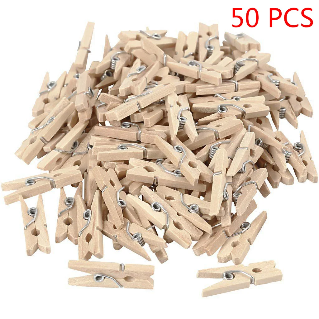 50pcs/100pcs 25mm Mini Natural Wooden Clips for Photo Clips Craft Decoration Clips
50pcs/100pcs 25mm Mini Natural Wooden Clips for Photo Clips Craft Decoration Clips