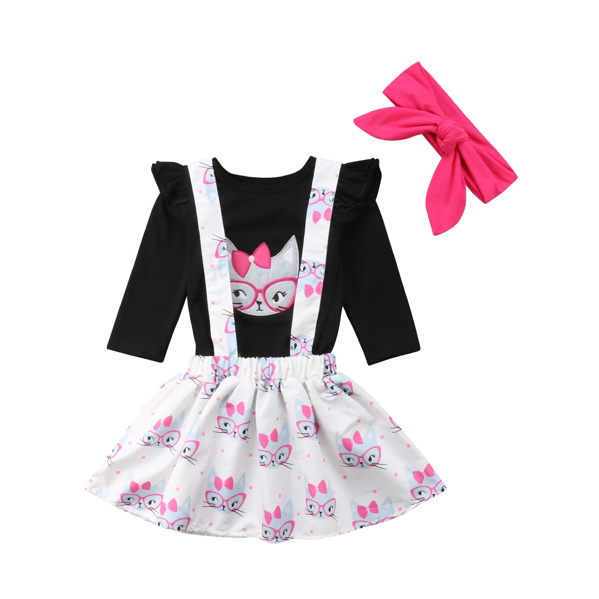 Emmababy 2019 3pcs Newborn Kids Baby Girl Cartoon Outfits Clothes Ruffles Romper Tops+Overalls Dress
Emmababy 2019 3pcs Newborn Kids Baby Girl Cartoon Outfits Clothes Ruffles Romper Tops+Overalls Dress